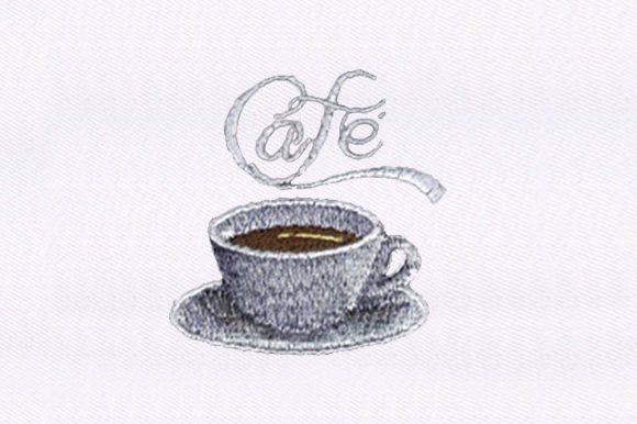 A Coffee Shop's Essential Embroidered Brand Mark
