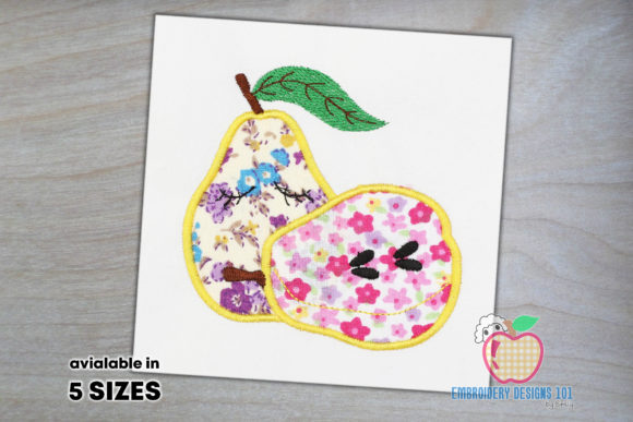 A Cozy Review of the Two Pear with the Close Eyes Applique