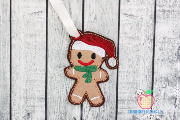 A Sweet Gingerbread Embroidery Gift for the Holidays