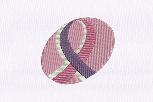 Cancer Survivor Ribbon: A Heartfelt Embroidered Gift