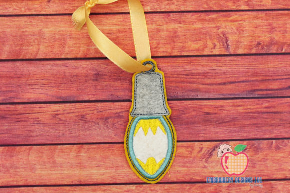 Christmas Lights Hoop Ornament: A Craft Fair Review