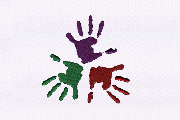 Colorful Hands: A Warm & Versatile Embroidery Design for Gift-Makers
