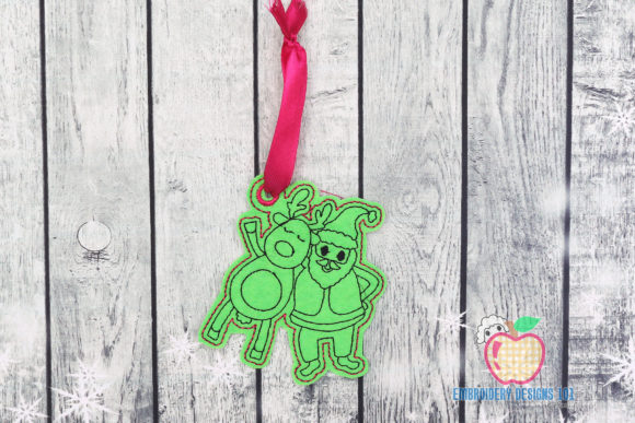 Cute Dancing Santa with Reindeer: A Designer's Review