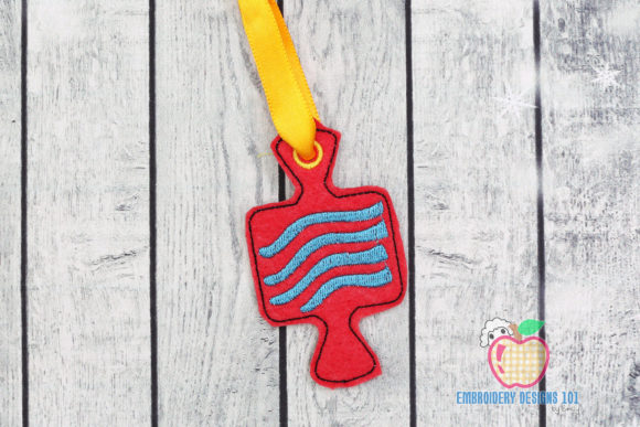 Delicious Chocolate Ornament: A Sweet Embroidery Gift