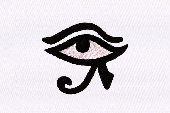 Eye of the Anubis: A Boho Embroidery Design for Seasonal Mystique