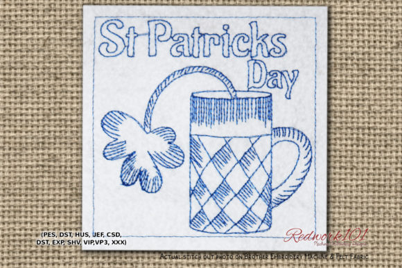 My Honest Review of the St. Patrick's Day Beer Glass Embroidery Design