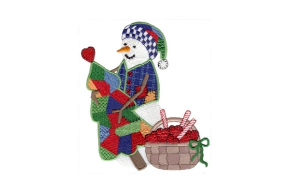 Patchwork Snowman: A Festive Embroidery Review