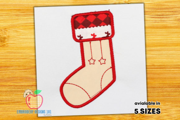 Pink and Beautiful Christmas Stocking Embroidery Design Review