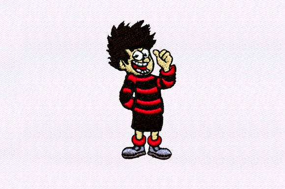 Reviewing the Mischievous Young Boy Embroidery Design for Business