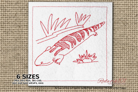 Squamata Reptile Redwork: A Designer’s Review for Personalized Gifts